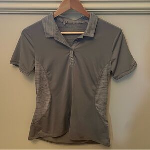 Gray Golf Polo || Adidas
